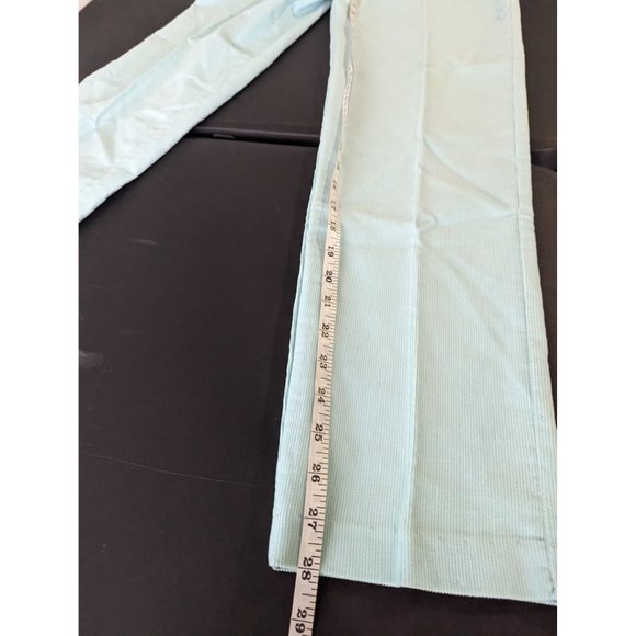 NWT Vintage RG New York by Russ Teen Blue Corduroy Pants with Belt Union Made 10 - Picture 9 of 11